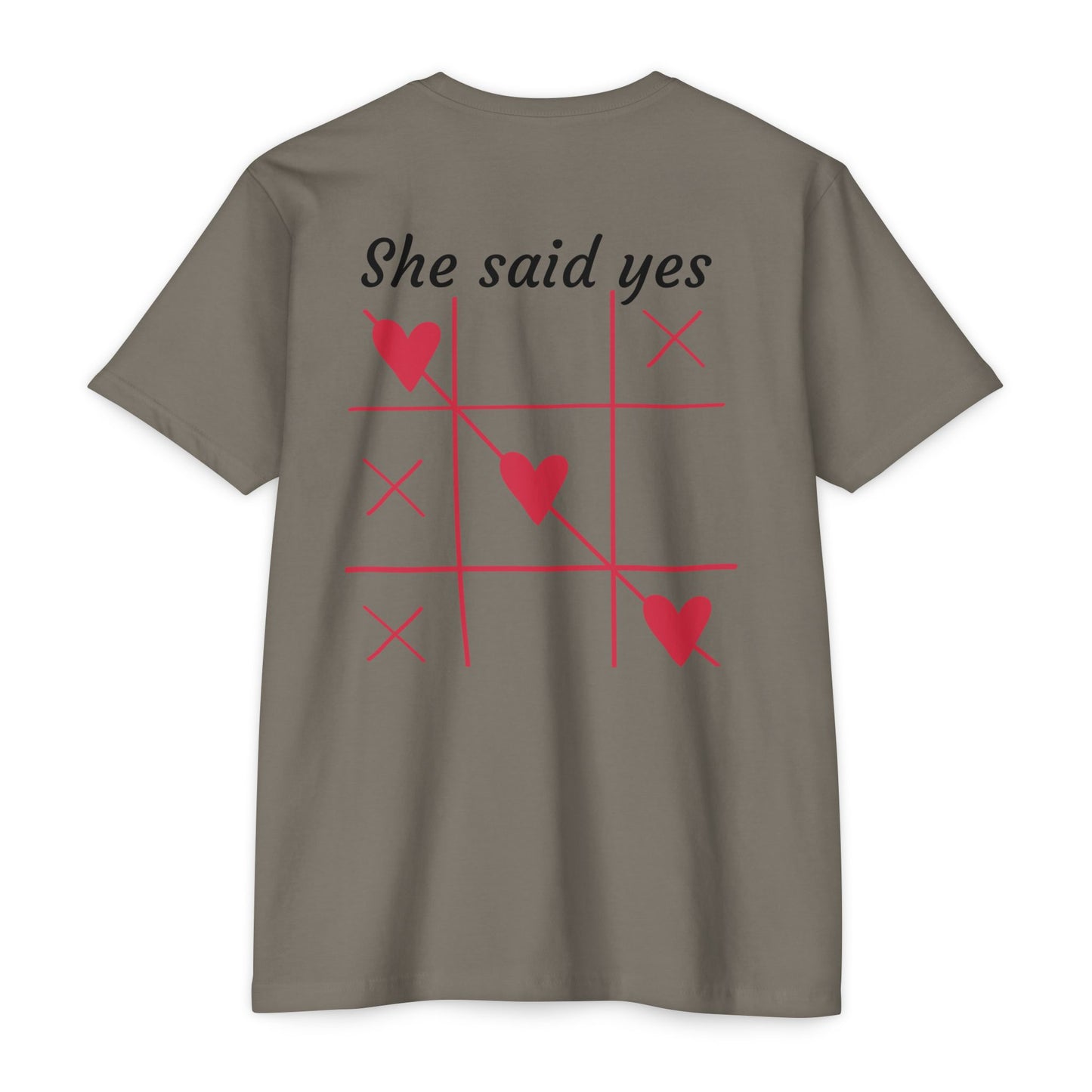 Unisex CVC Jersey T-shirt