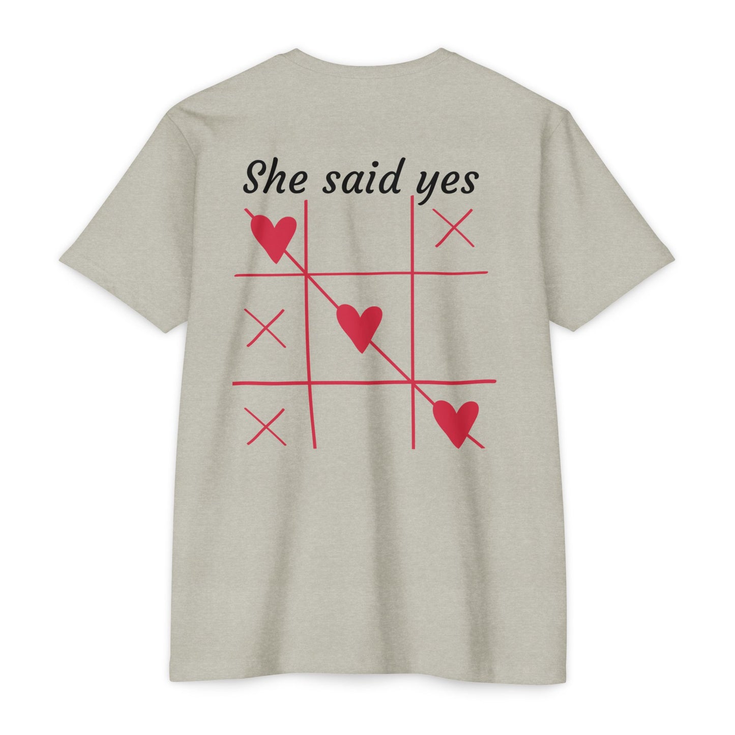 Unisex CVC Jersey T-shirt