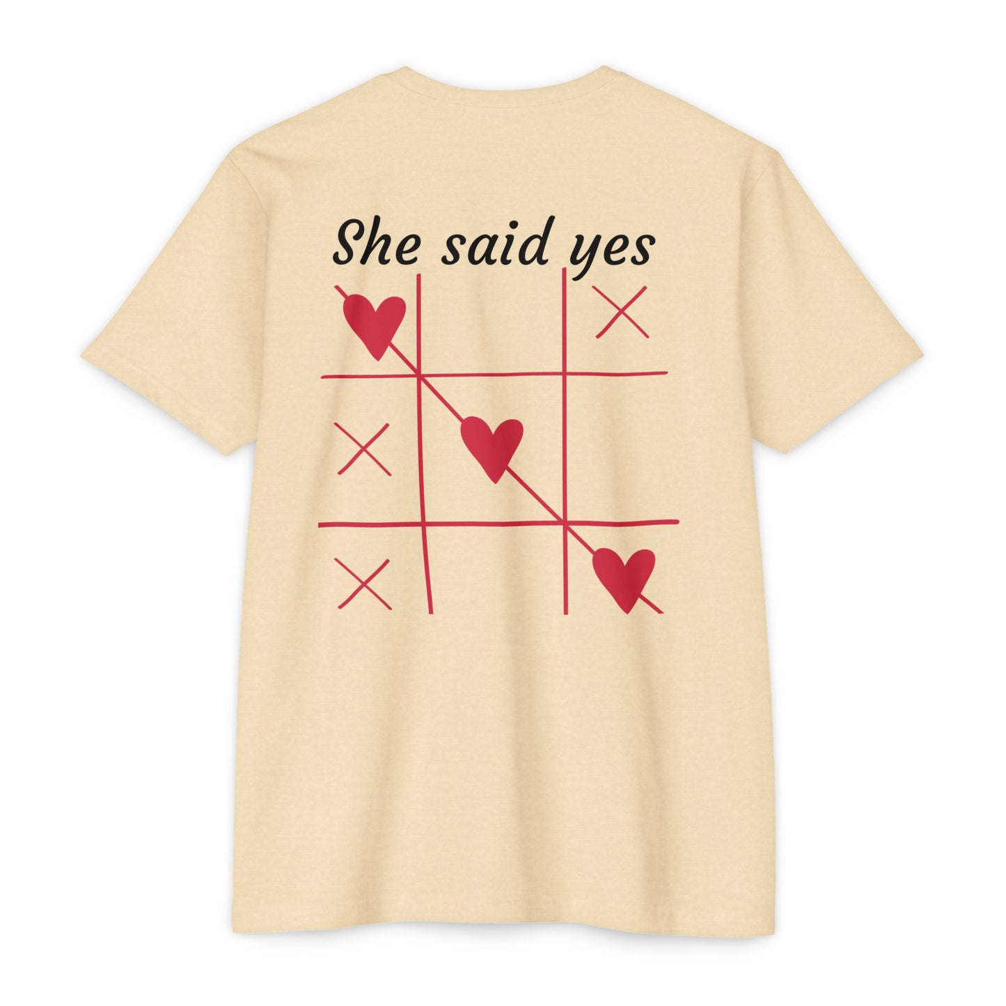 Unisex CVC Jersey T-shirt