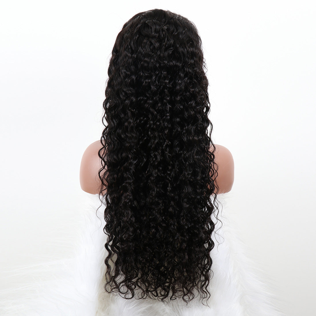 water wave 13*4 glueless 16" 100% human hair HD lace