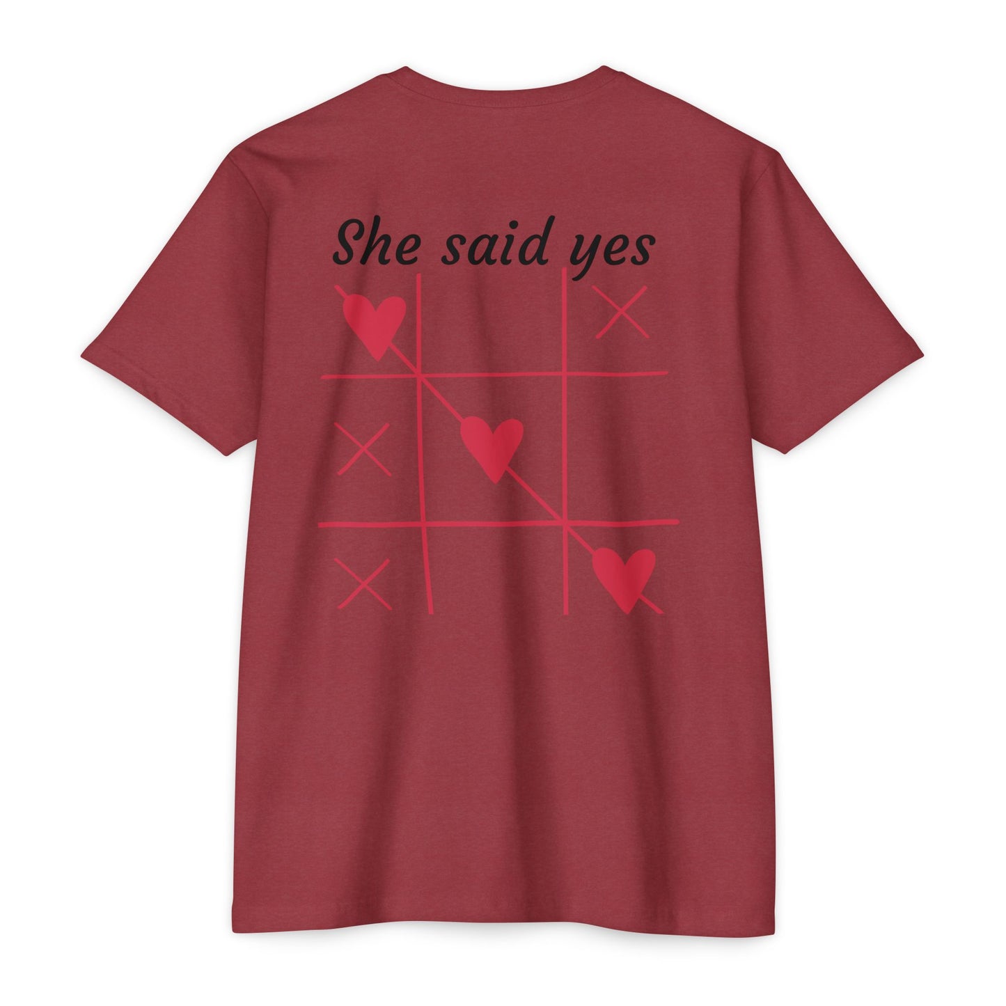 Unisex CVC Jersey T-shirt