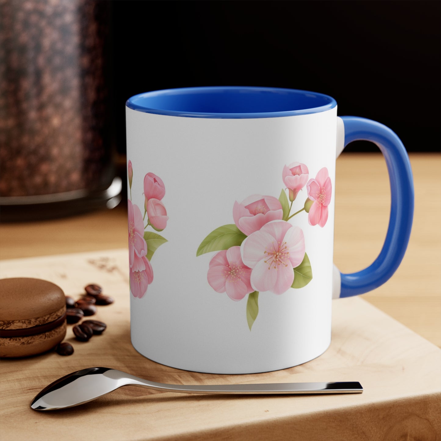 Blooming Floral 11oz Accent Mug - Perfect for Tea Lovers and Gift Giving