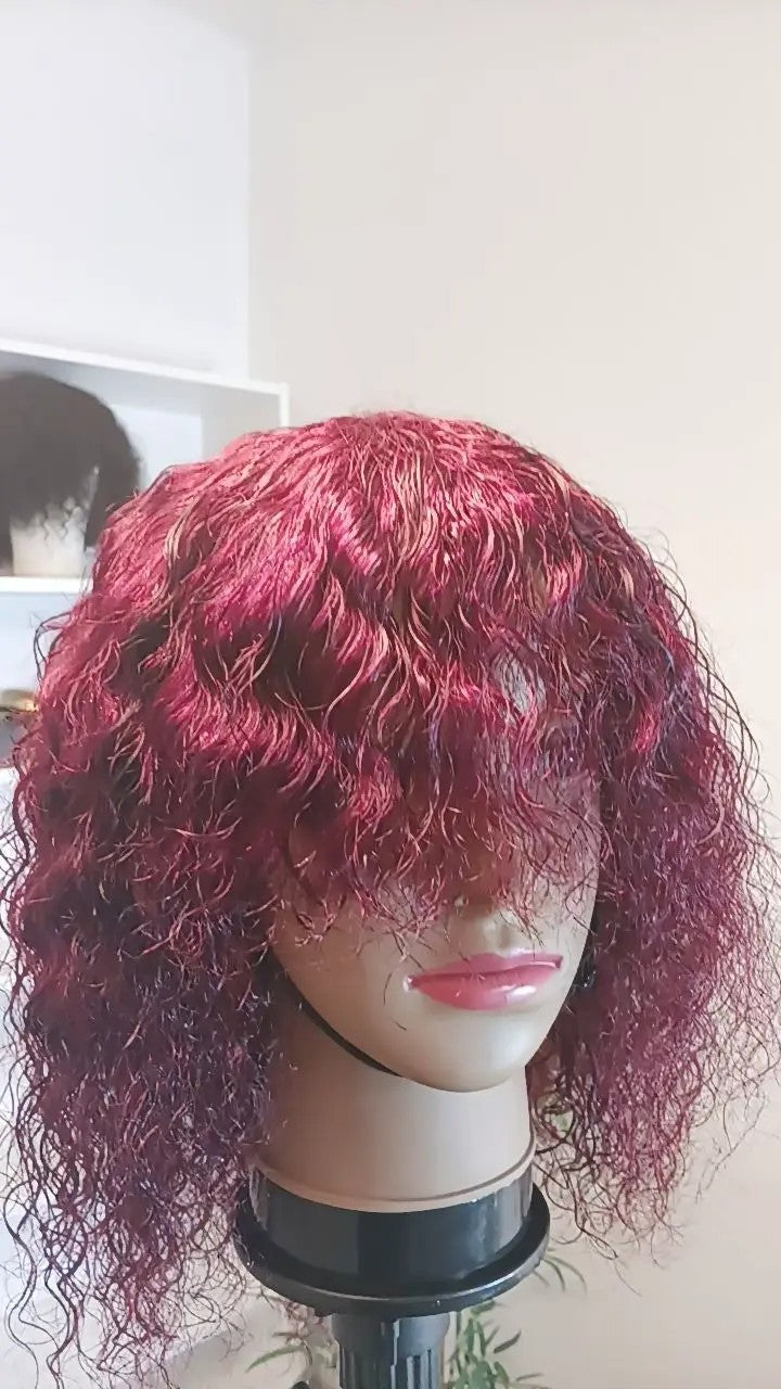 machine wig water wave 14"